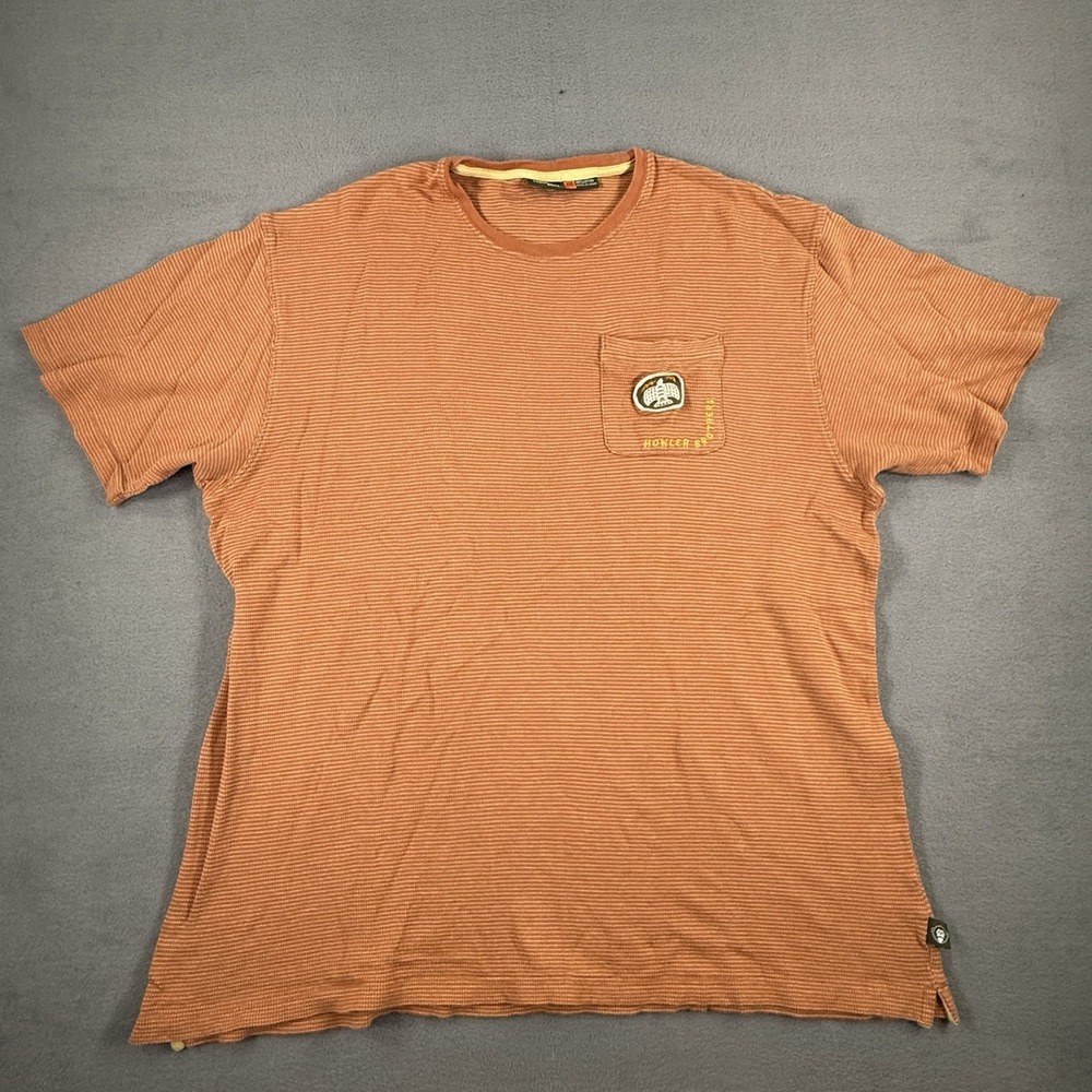 Howler Brothers Burnt Orange Graphic Pocket Tee‎ 2XL Small Stripes